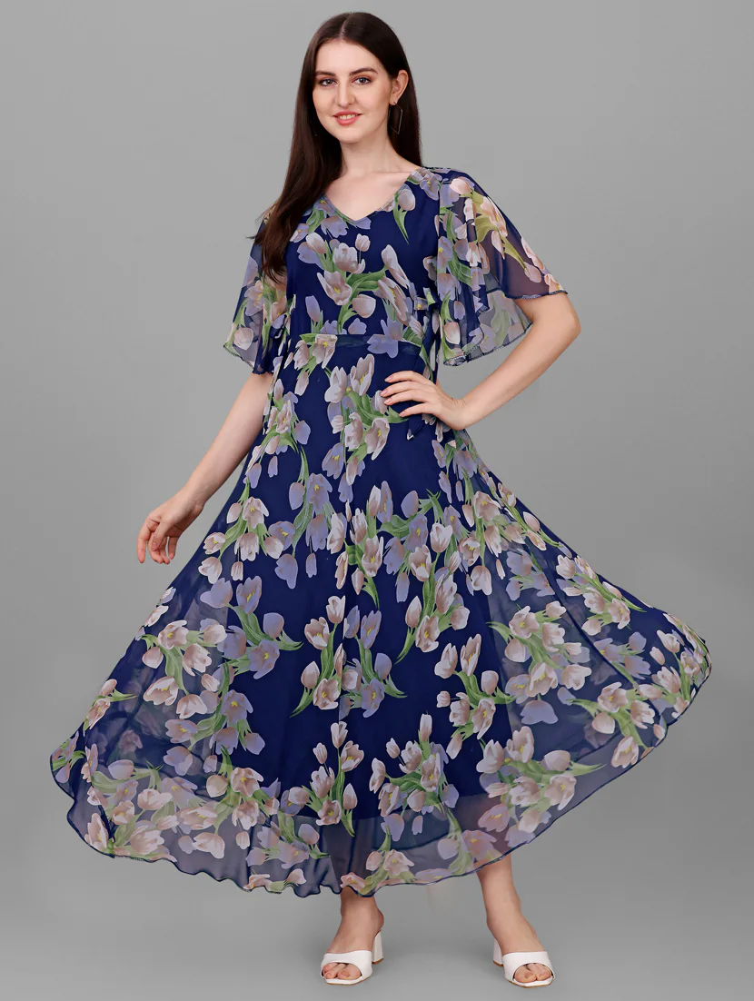 Women's Maxi Dress — Purple